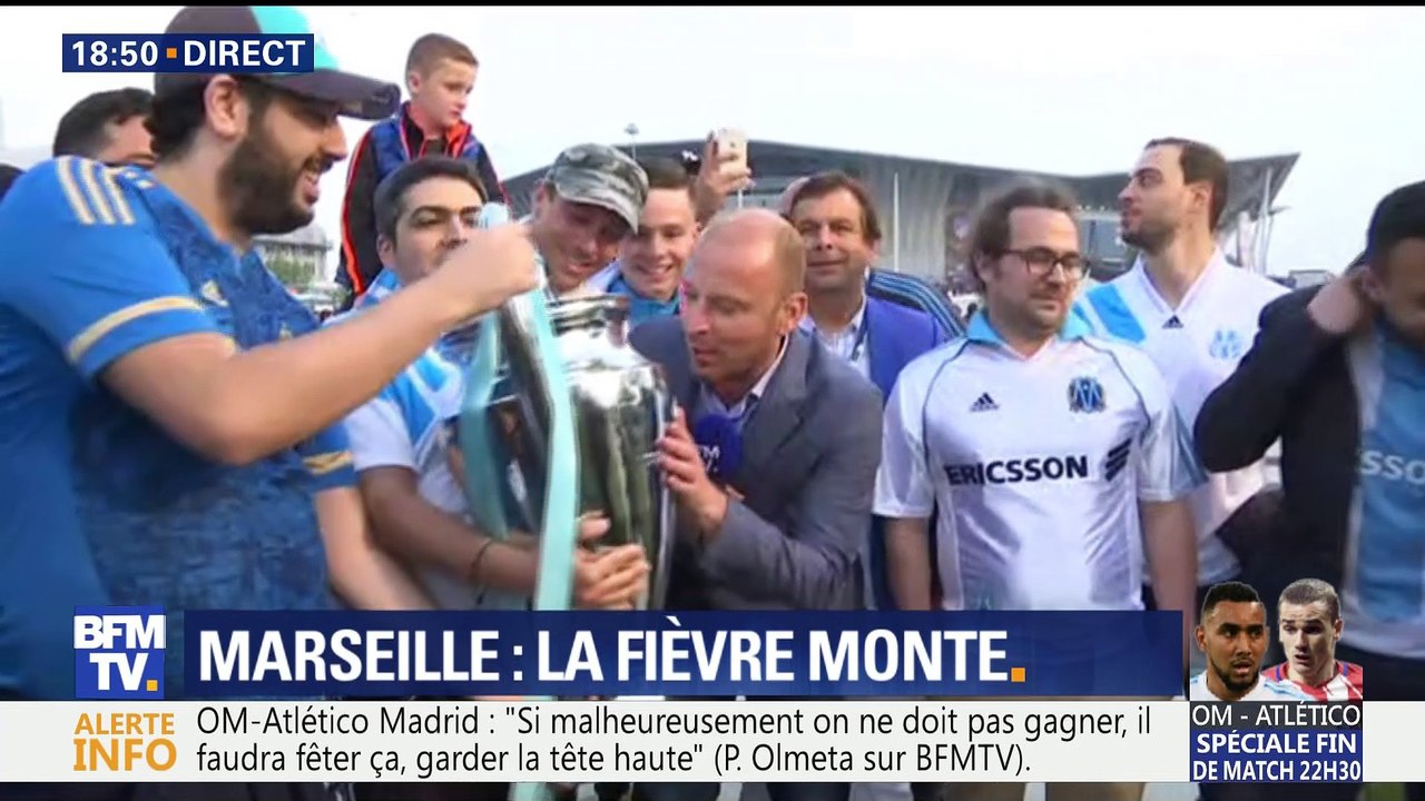 Ligue Europa: la fièvre monte à Marseille