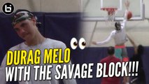 Du-Rag Melo Pins Innocent Hoopers Shot On The Backboard!