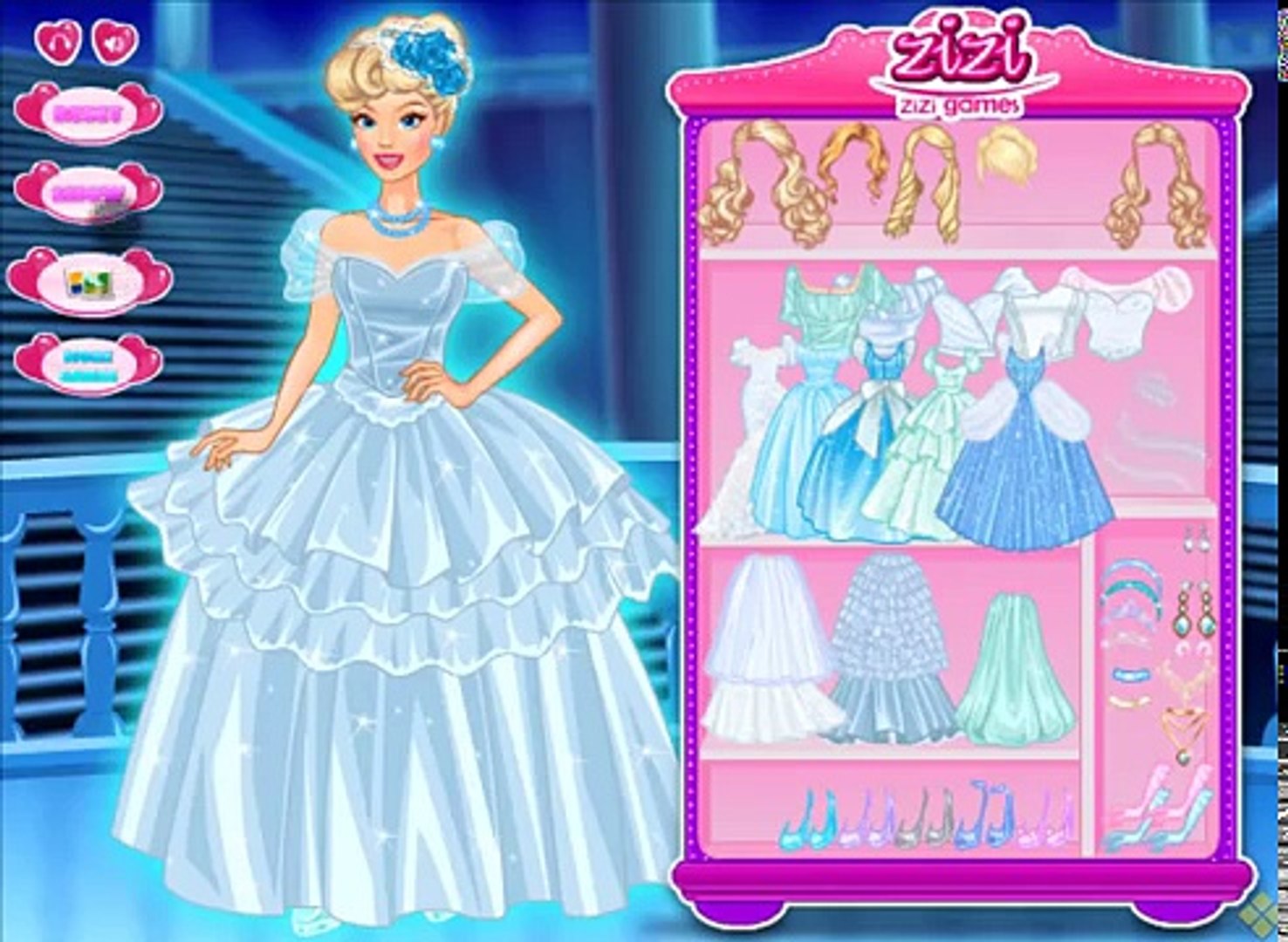 Cinderella Game | Cinderella Dream Dress Up Games For Girls