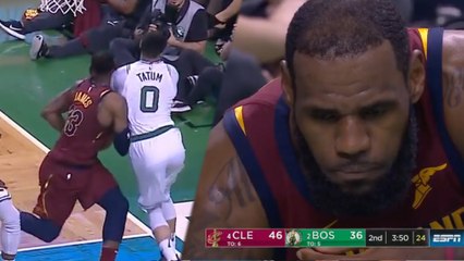 Did Lebron James Receive A Concussion After Elbow To The Head?