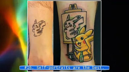 33 ABSURDLY CLEVER TATTOOS, Some Of These Require Some Thinking.