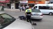 Motosikletle otomobil çarpıştı 8 yaşındaki çocuk yaralandı