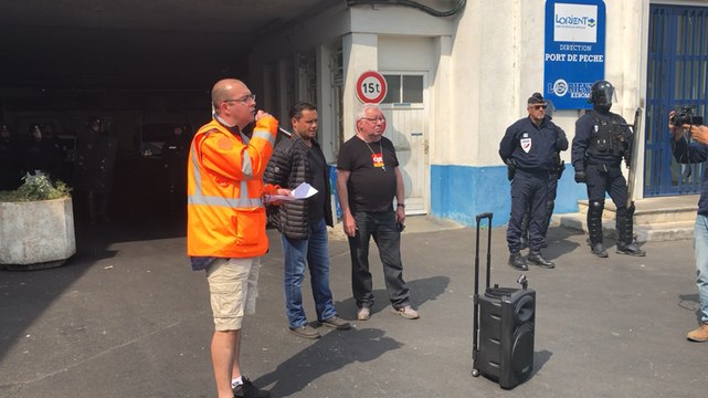 Extrait du discours des dockers CGT de Lorient