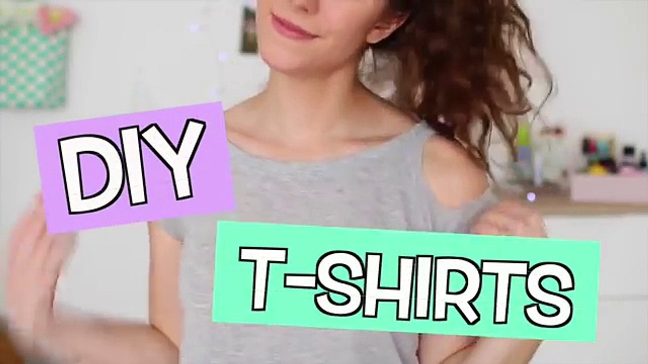 3 einfache DIY IDEEN für deine alten T-SHIRTS! ♡ BarbieLovesLipsticks