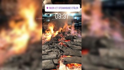 Nusret "Sahur Özel Program!" Çok Eğlendi! "Aynen Baba Bende!" | Nusret'in İnstagram Hikayesi #Enmedya