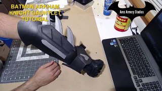 Batman Arkham Knight Gauntlets How To DIY Foam Armor