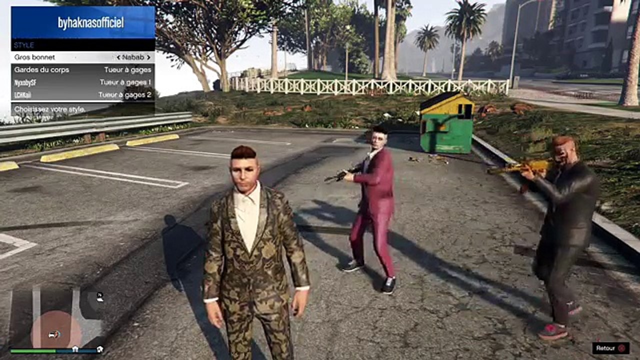 COMMENT CREER UNE ORGANISATION CRIMINELLE, GARDE DU CORPS . GTA 5 ONLINE