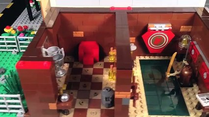 Lego Ninjago Museum And Dareth Mojo Dojo MOC