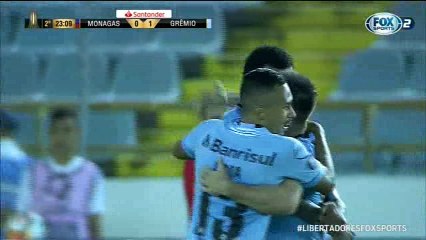 Monagas 1x2 Grêmio  2 tempo completo libertadores 2018
