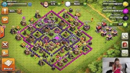 Clash of Clans | AN ALL ARCHERS RAID GIRL POWER | CLASH OF CLANS GIRL GAMEPLAY