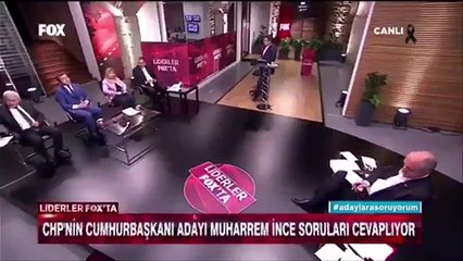 Muharrem İnce Müslüman katili 'Esad'la barışırım' dedi
