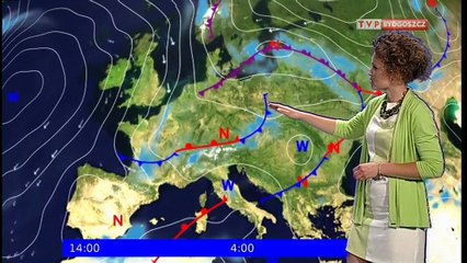 TVP Bydgoszcz - wieczorna prognoza pogody z 20.05.2013 r.