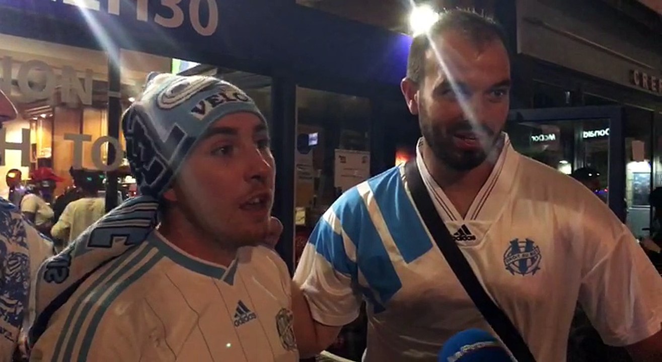 Finale OM-Atlético : les supporters du Vieux-Port attristés mais qui y croient encore