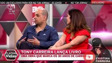 TONY Carreira LANÇA LIVRO de MEMÓRIAS