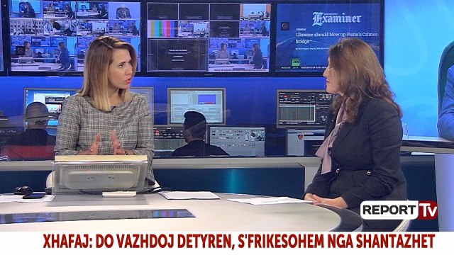 Report TV - 'E ftuara në studio' kryetarja e Komisionit të Sigurisë, Ermonela Felaj