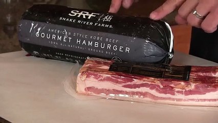 Kurobuta Bacon Mushroom Cheeseburger Elite!