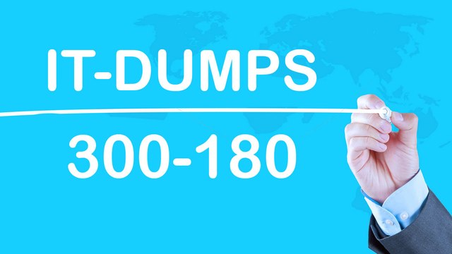 [2018 Cisco 300-180] Real 300-180 Exam Dumps | IT-Dumps