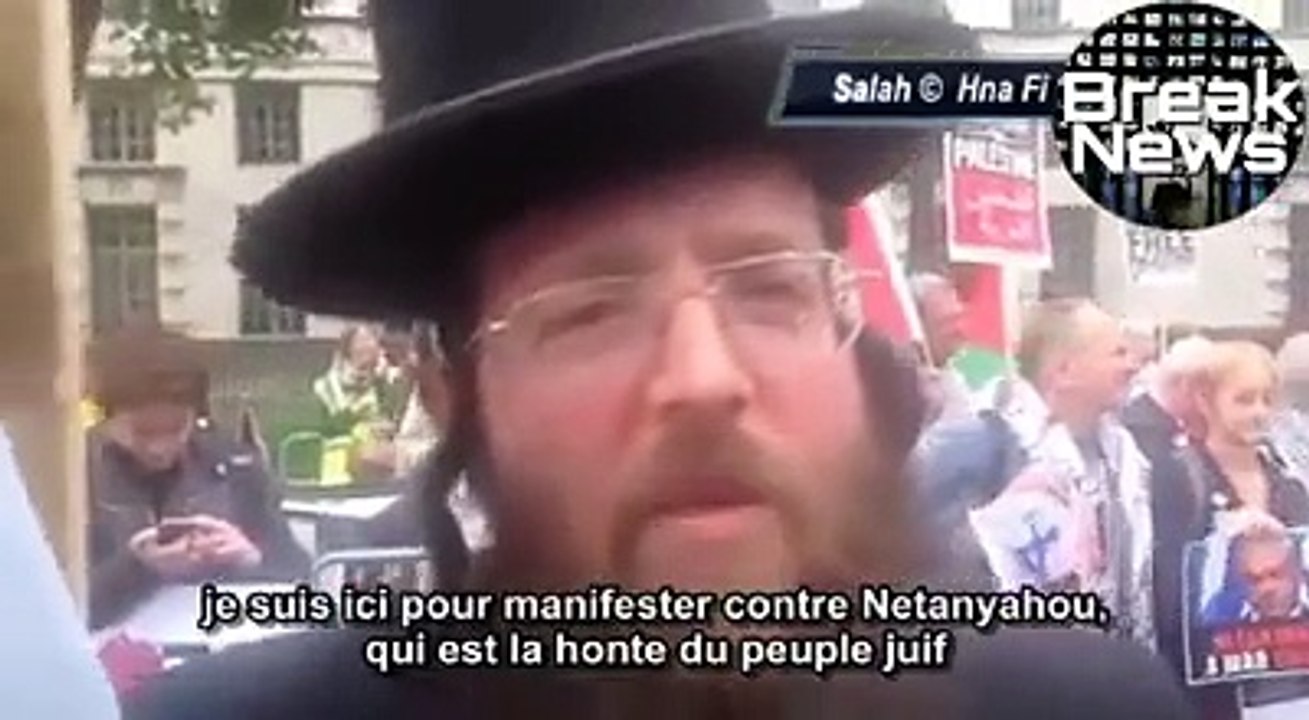 La communauté juive de Londres  solidaire avec le peuple palestinien