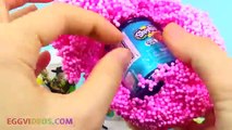Foam Surprise Toys Batman Peppa Pig Disney Play Doh Ice Cream Fun & Creative for Kids Learn Colors