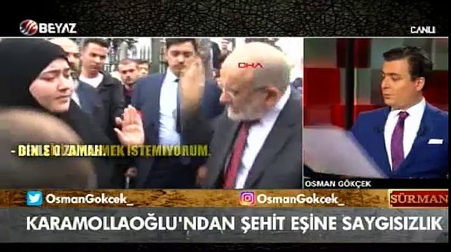 Osman Gökçek: Sadece size olan acısı söyledi diye şeytan demek yakışır mı?