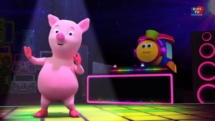 Bob train dix dans le lit - 3D Comptine - 3D Nursery rhyme - Bob Train Ten in the Bed