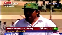 Heath Streak Brilliant 4 for 18 vs Pakistan 6th Match, Singer-Akai Cup at Sharjah, Apr 9 1997