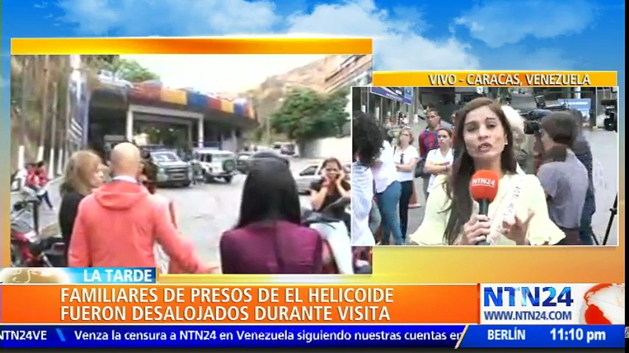 Protesta de presos políticos venezolanos termina en brutal golpiza a estudiante en El Helicoide
