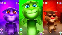 Funny Talking Tom New Animation For Kids and Childrens learn Colours With Talking #TOM