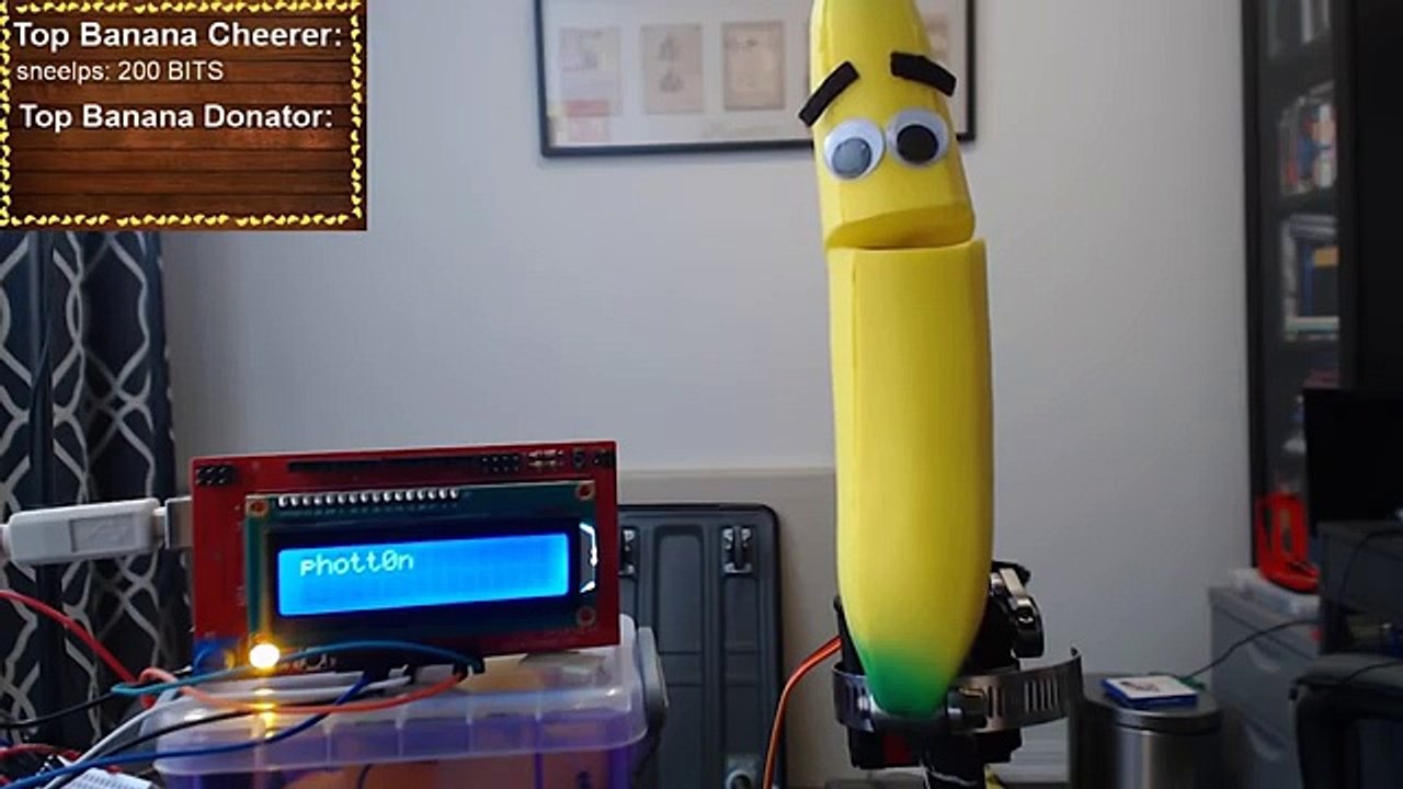 I made a talking banana