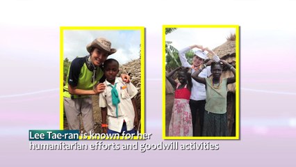 [Showbiz Korea] LEE TAE-RAN(이태란) VOLUNTEERS IN AFRICA