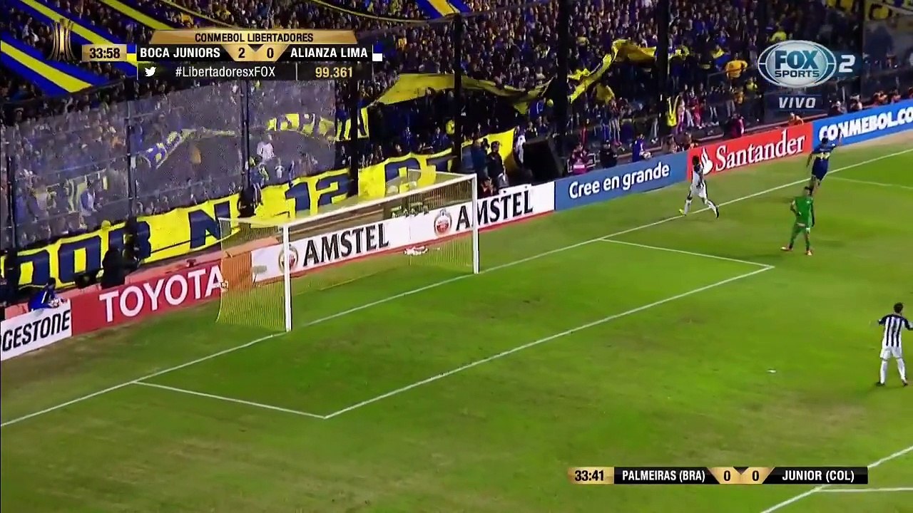 Ramon Abila Goal ~ Boca Juniors vs Alianza Lima 3-0