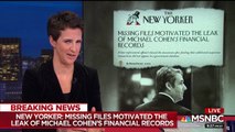 Ronan Farrow blows the lid off of Michael Cohen's financial problems