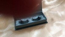 3D Mink lashes with Customized package with your own logo.