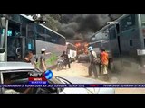 4 Unit Bus Hangus Terbakar Di Bengkel Bus  -NET5