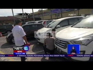 Terduga Teroris Tabrak Polisi & Wartawan  -NET12