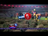 Rumput Stadion Gelora Bung Karno Dipindahkan Hingga Kapal Penumpang Kandas - NET5