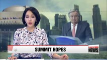 UN chief says he hopes common sense will prevail on North Korea-U.S. summit