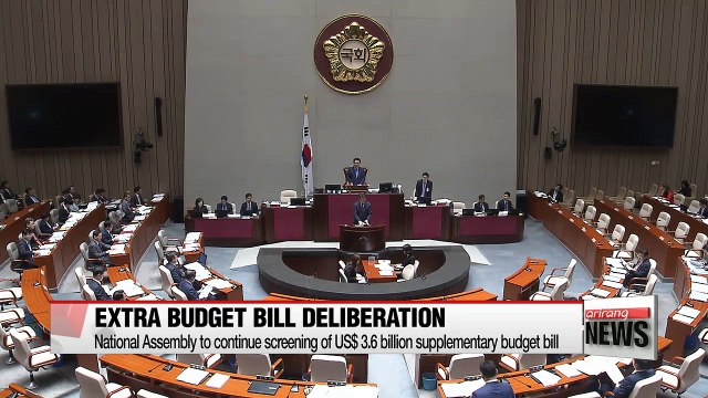 National Assembly to continue screening of government's extra budget bill