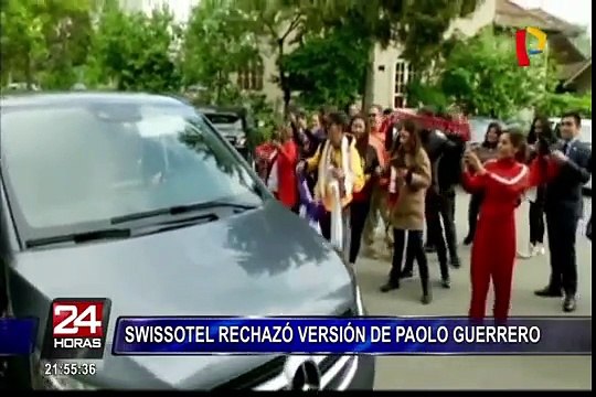 Swissotel se pronuncia sobre caso Paolo Guerrero
