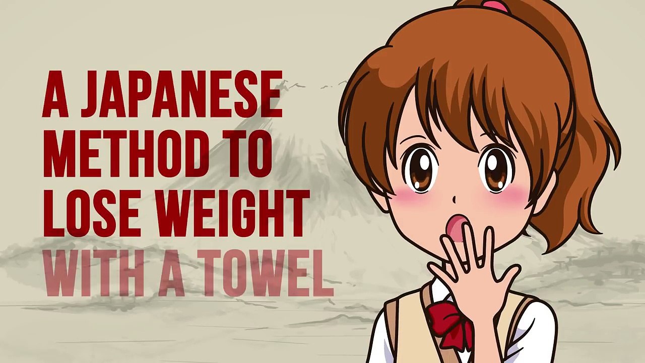 A Japanese Method to Lose Weight with a Towel