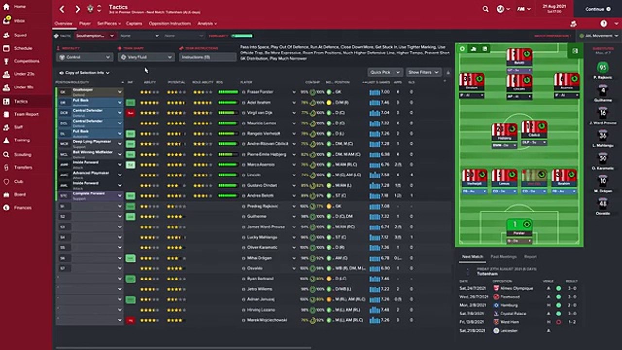 My Favourite Tic - Keepers 4-2-3-1 Aggressive, Attacking Tic - Football Manager 2017