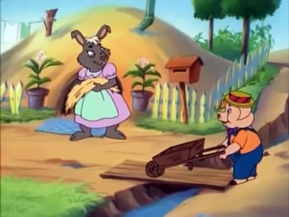 Les Trois Petits Cochons - dessin animé en français - Conte pour enfants avec les Ptits z