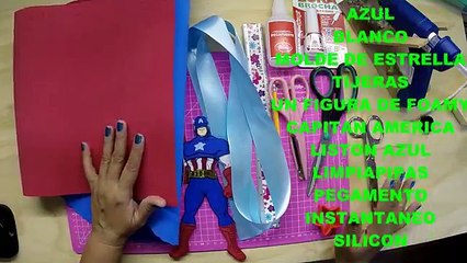 COMO HACER SOMBRERO LOCO CAPITAN AMERICA