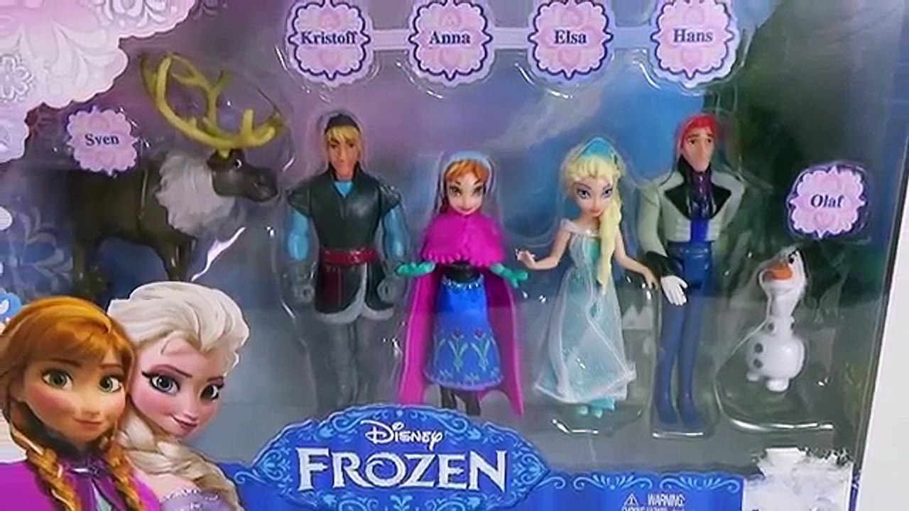 Frozen Elsa Anna Kristoff Sven Hans Brinquedos Bonecas Disney Frozen Toys. Em Português