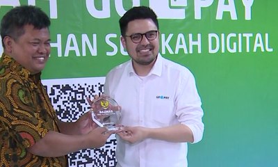 Download Video: Baznas Gandeng Go-Pay, Bayar Zakat Bisa Digital