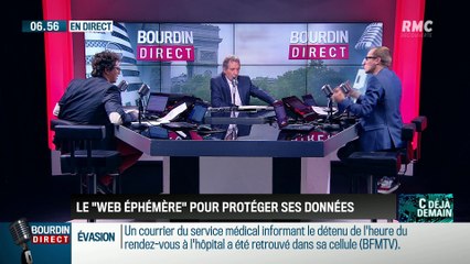 La chronique d'Anthony Morel : Le "web éphémère" pour protéger ses données - 17/05
