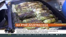 İlk iftar Avustralya'da