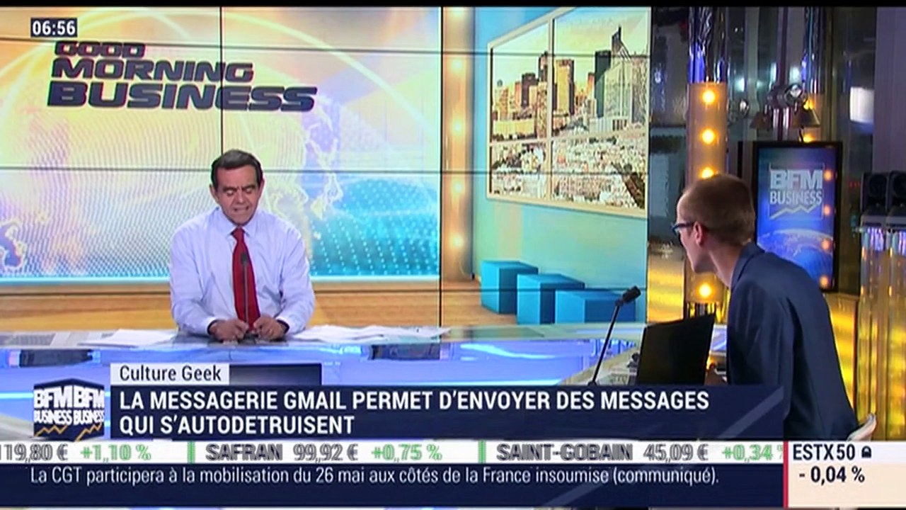 Anthony Morel: Gmail permet d'envoyer des messages qui s'autodétruisent - 17/05