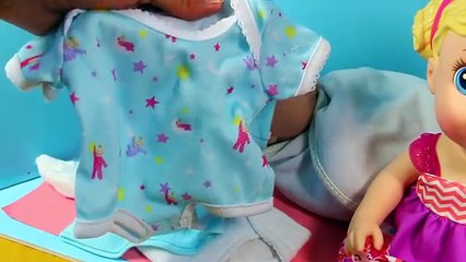 BABY ALIVE Meets BABY Boy DOLL Big Sister