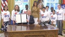 First Lady Melania Trump Launches The 'Be Best' Campaign